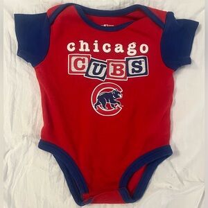 Genuine Merchandise Chicago Cubs Baby Bodysuit 12M EUC